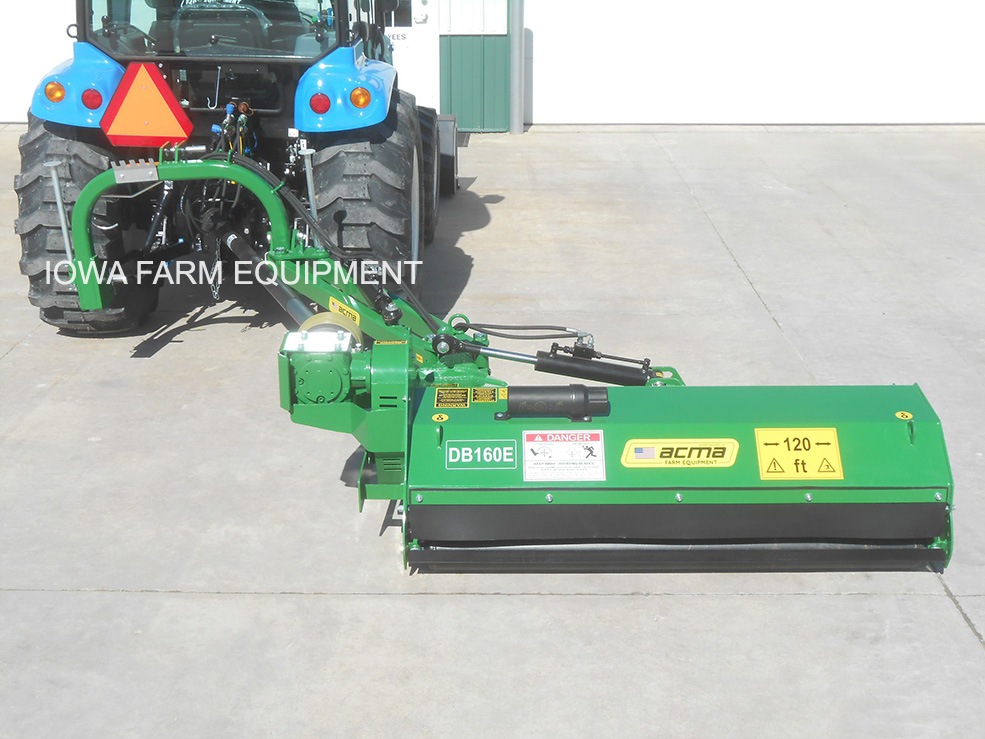 Kubota Orange Flail Mower